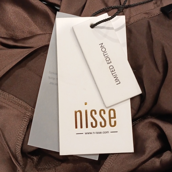 NWT, NISSE Limited Edition Dunes 100% Silk Maxi Dress - Picture 13 of 16